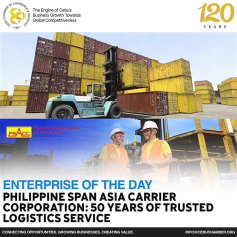 Philippine SpanAsia Carrier Corporation: 50 years of trusted .
